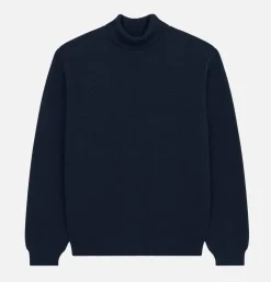 Pull Youri Col Roule Navy