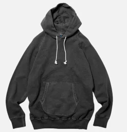 Pullover Hooded Sweat Black