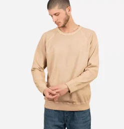 Raglan Crew Sweat Latte