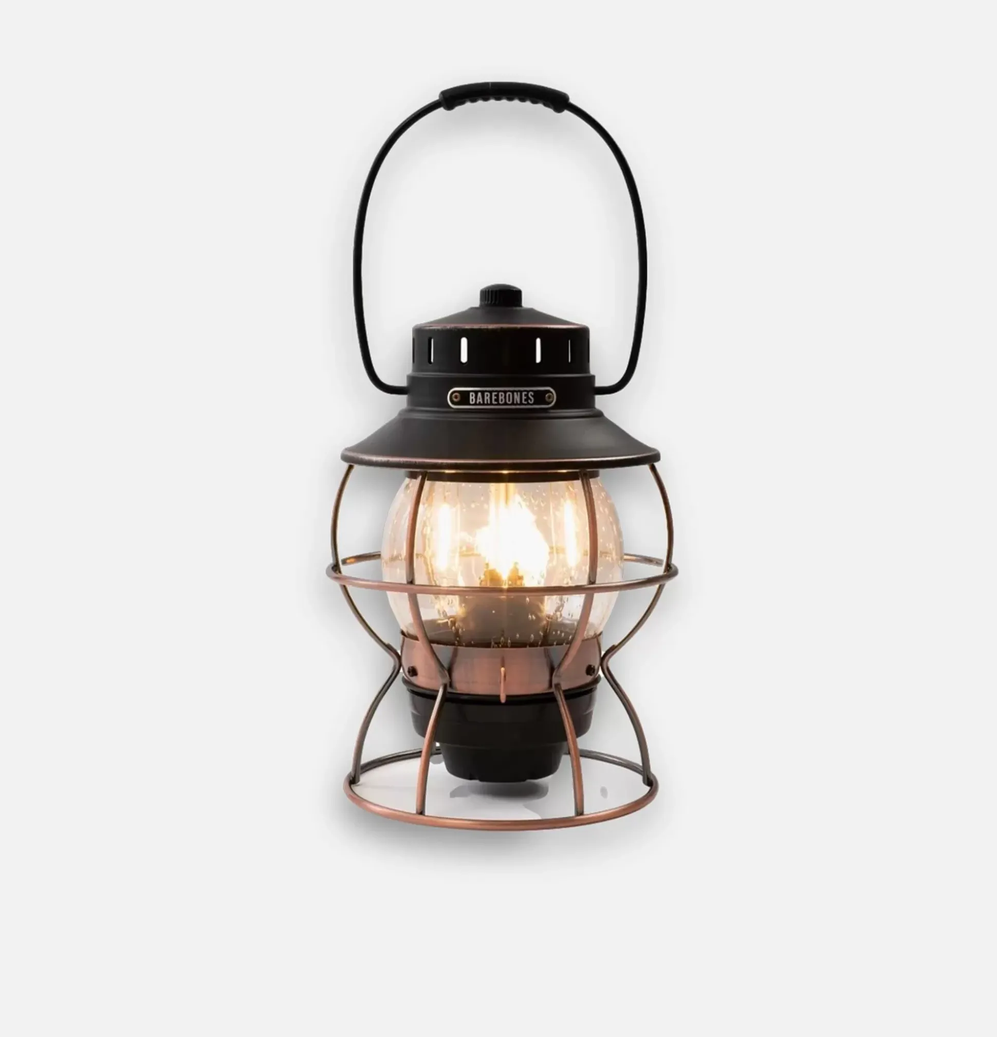 Railroad Lantern Bronze Usb