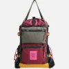 River Bag Olive Burgundy