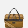 Rugged Compact Briefcase Tan