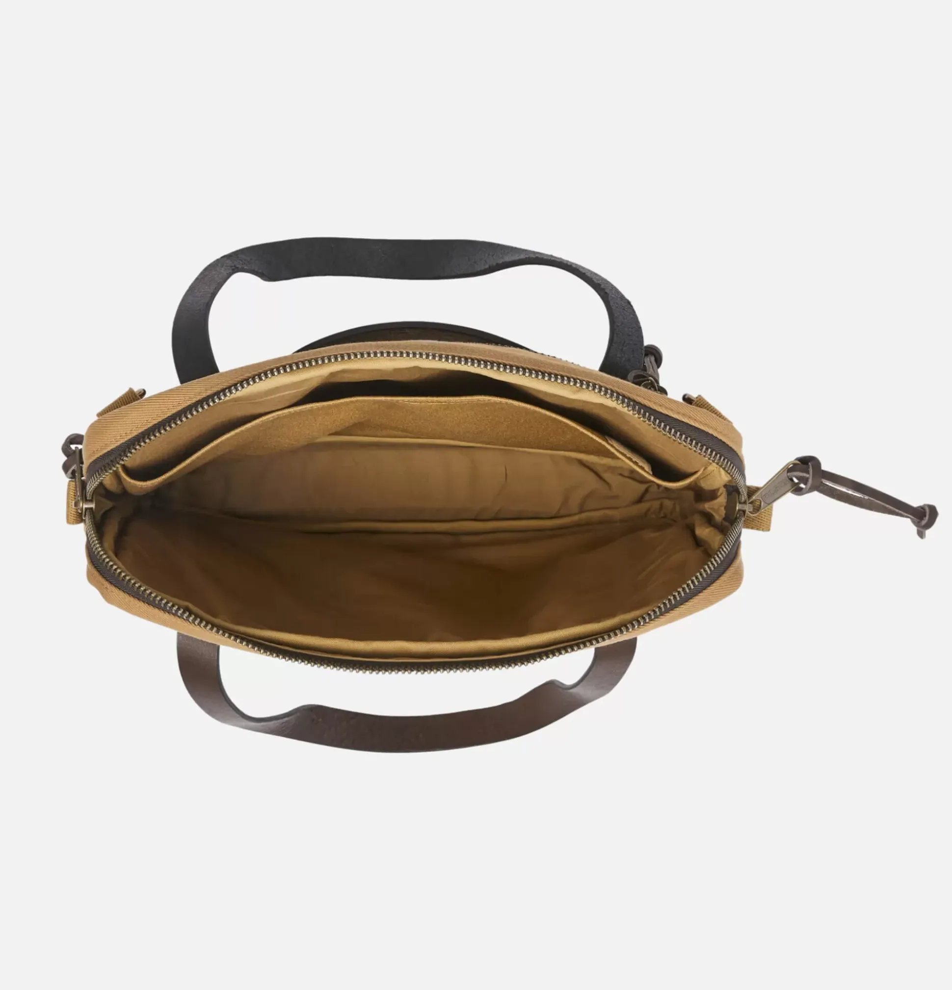 Rugged Compact Briefcase Tan