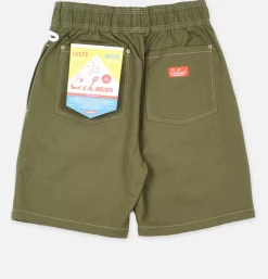 Short Front Pocket Olive