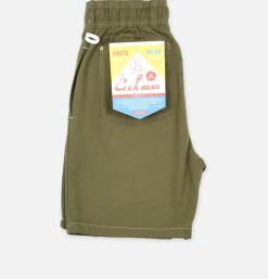 Short Front Pocket Olive