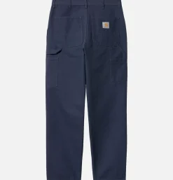 Single Knee Blue Rinse