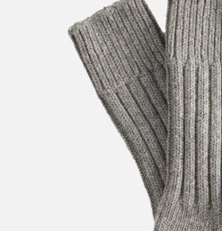 Solid Wool Socks Ash Grey