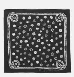 Sp Dot Bandana Black