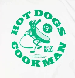 Tee Shirt Hot Dog Hitter White