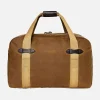 Tin Cloth Medium Duffle Bag Dark Tan