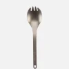 Titanium Spork Silver