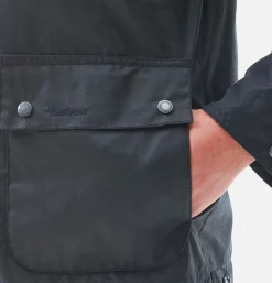Veste Short Bedale Wax Navy
