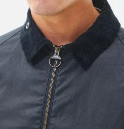 Veste Short Bedale Wax Navy