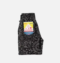 Waiters Short Paisley Black