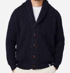 Wilkinson Cardigan Wool Navy