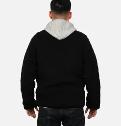 Zip Up Vee Cardigan Mole